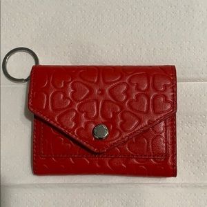 Rebecca Minkoff coin purse with keychain.